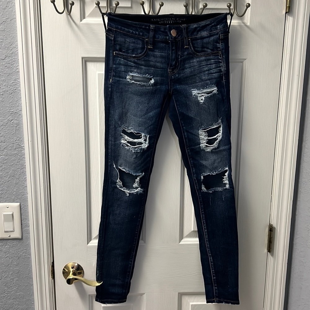 American eagle super stretch jeans